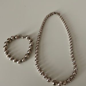 Tiffany and company set, sterling silver worn 12 times.